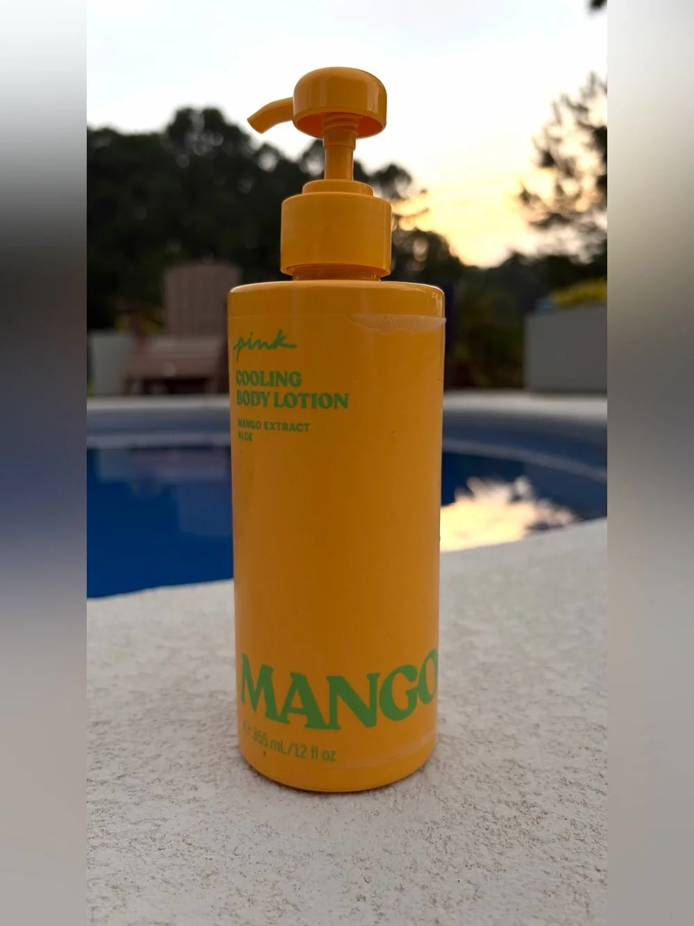 PINK Victoria’s Secret - Mango Cooling Body Lotion 12 fl oz